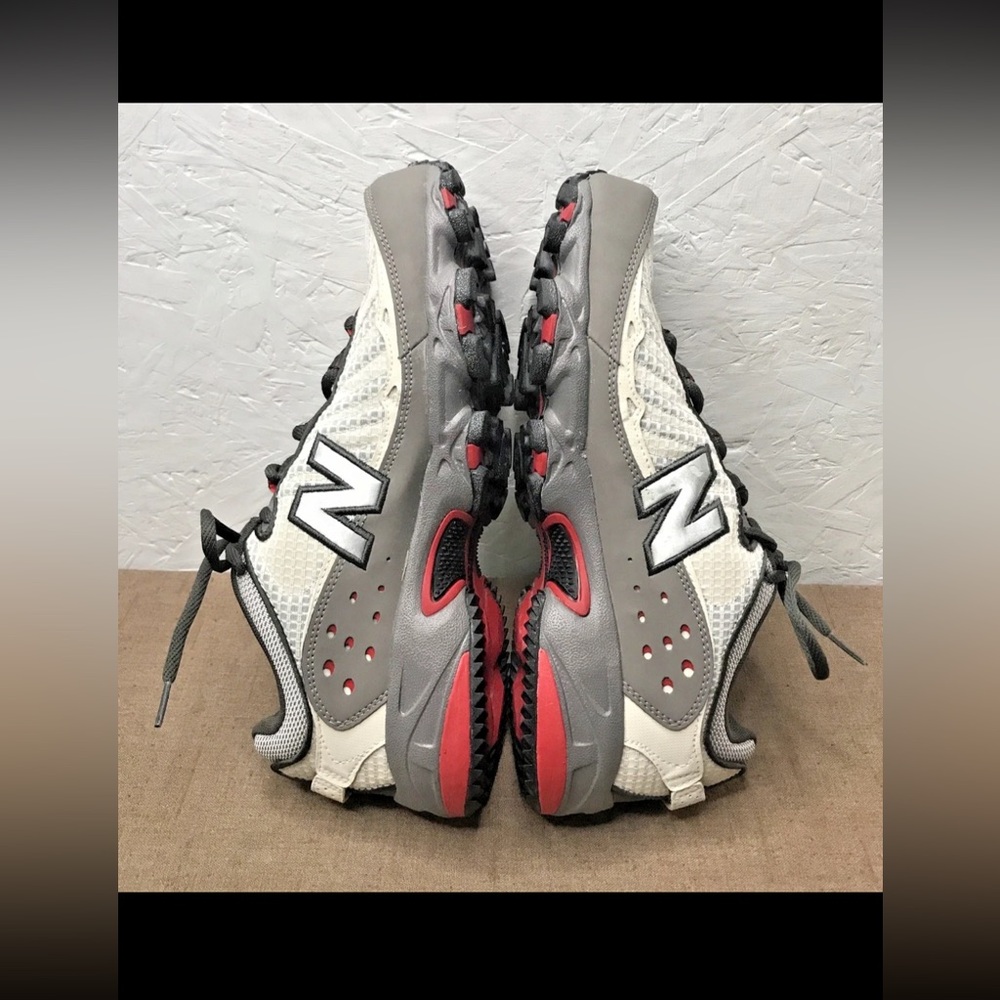 Excellent Made in USA New Balance 608 Men's 10D Sneakers All Terrain Gray Mesh - Picture 9 of 16